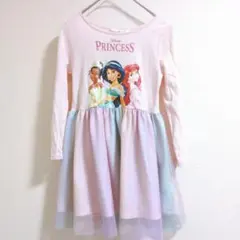 Disney プリンセス 長袖ワンピース 5T　110 H&M
