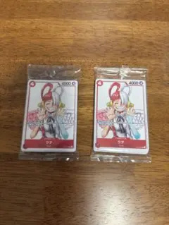 ONE PIECE FILM RED ウタ スペシャルカードセット映画特典 2個 - メルカリ