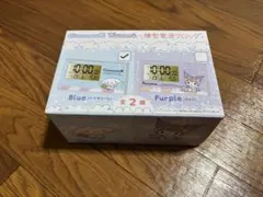 シナモン　横型電波時計