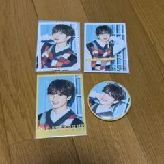 木村慧人 セット HSJ フォトカード 缶バッジ