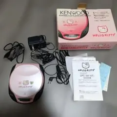 KENWOOD DPC-KT103 ハローキティ ポータブルCDプレーヤー - メルカリ