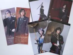 刀剣乱舞 禺伝 歌仙 大倶利伽羅 七海ひろき 彩凪翔 トレブロ チケット風カード