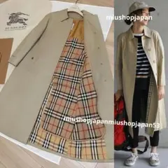 貴重希少●S〜M　ヴィンテージ　バーバリー　BURBERRY　ステンカラーコート