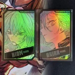 SAKAMOTO DAYS キャラクターズホロカードコレクション　赤尾リオン他