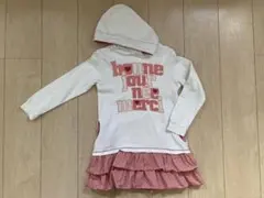 パーカー　トレーナー　女の子チュニック120のサムネイル