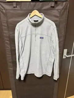 patagonia フリース ハーフジップ L グレー　シンチラ