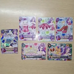 【6枚セット売り】アイカツ！ 神崎美月 LOVE MOONRISE