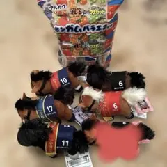 サラブレッドコレクション馬ぬいぐるみ5体セット