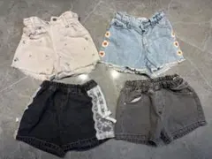 キッズ 半ズボン 4点セット 90～95cm