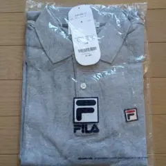 FILA 半袖グレーポロシャツ Lサイズ