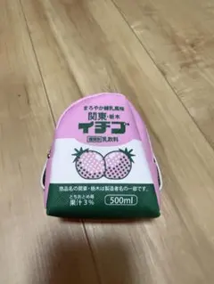 関東・栃木イチゴ ミニリュック ポーチ
