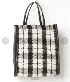 Lilas Campbell　Tartan　Check　Box bag