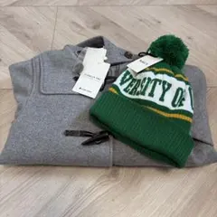 新品未使用タグ付　GLOBALWORK ダッフルコート キッズ120 130