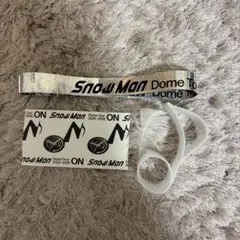 SnowMan ドームツアー ON半券 落下物セット 銀テ 音符 羽