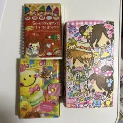 平成レトロ　当時物　シール帳2冊とシールファイル