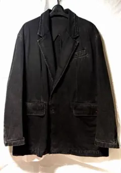 DIESEL デニムテーラードジャケット ブラック