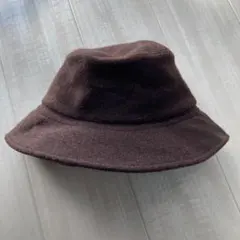 ブラウン バケットハット 日本製