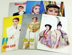 宝塚歌劇団 パンフレット 雪、星、月組　計6冊セット