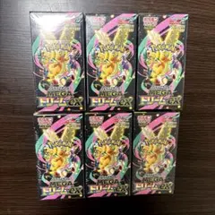 ポケモンカードゲーム MEGAドリームex 6パックセット
