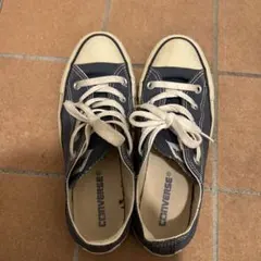 CONVERSE キャンバス ローカット スニーカー ネイビーのサムネイル