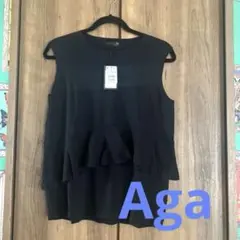 お値下げ⭐︎ヤマダヤ Aga ノースリーブカットソー