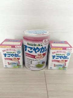 BeanStalk すこやか粉ミルク 800g 1缶＋50ml 24本入 2箱