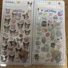 ボンボンドロップシール　クロミ&はぴだんぶい