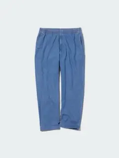 ユニクロ　コットンリラックスアンクルパンツ　デニム