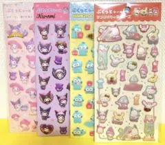 ぷくっとシール サンリオ ハンギョドン マイメロ クロミ サンリオキャラクターズ