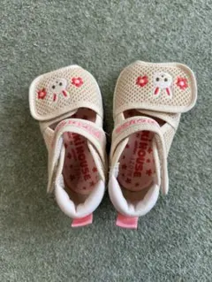⭐️ミキハウス ベビーサンダル　ベージュ　12cm⭐️