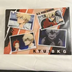 【未開封】僕のヒーローアカデミア 爆豪 勝己 クリアファイル 場面写【匿名配送】