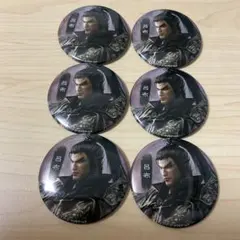真・三國無双 ORIGINS 缶バッジ　呂布　6点