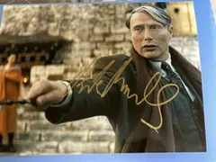 ハリー・ポッター アラン・リックマン 直筆サイン入り写真 保証書付き