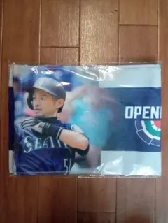 イチロー マリナーズ 2019 MLB開幕記念 イチロー タオル　引退試合のサムネイル