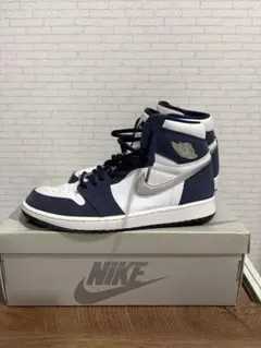 Nike Air Jordan 1 ネイビー/ホワイト ハイカット
