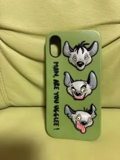 Disney ライオン・キング ハイエナ　iPhone xs ケース　オマケ付き