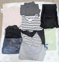 マタニティズボン2点＆授乳服6点セット