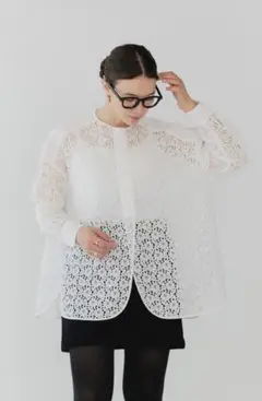 yori フロッキーレースシャツ【2025AW】ヨリ新品未使用