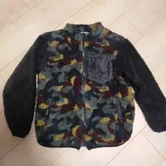 迷彩柄 フリースジャケットbranshes 130