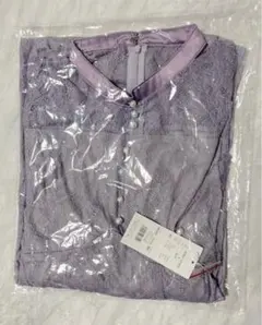 【新品/未開封/タグ付き】clear パフスリーブレースマーメイドワンピース