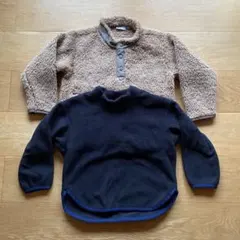 ユニクロ ホワイトマウンテニアリング フリース 110 2着セット