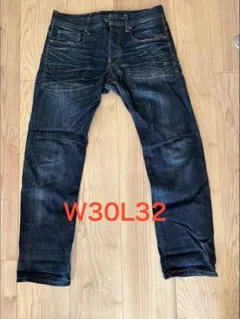 G-STAR RAWデニムストレートパンツ　W30L32