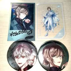 葛葉&叶　缶バッチ&チェキ風カードセット