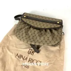 NINA RICCI ニナリッチ ショルダーバッグ ベージュ レディース