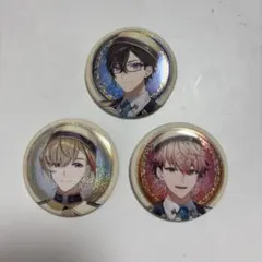 にじさんじ　ビスケット　缶バッジ 3個セット