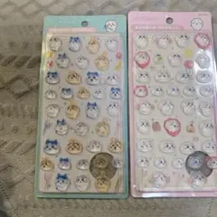 24時間発送 ちいかわ　ボンボンドロップ3Dシール 2枚セット 海外製