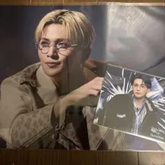 八木勇征 FANTASTICS アザージャケット クリアポスター