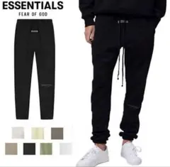 ESSENTIALS FEAR OF GOD ブラック ジョガーパンツスウェット