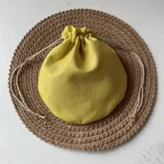 まんまる巾着◉イエロー