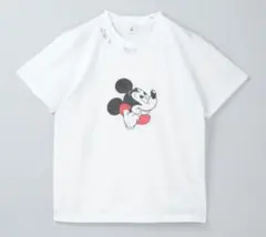 ロク　ミッキー　Tシャツ Lサイズ ホワイト